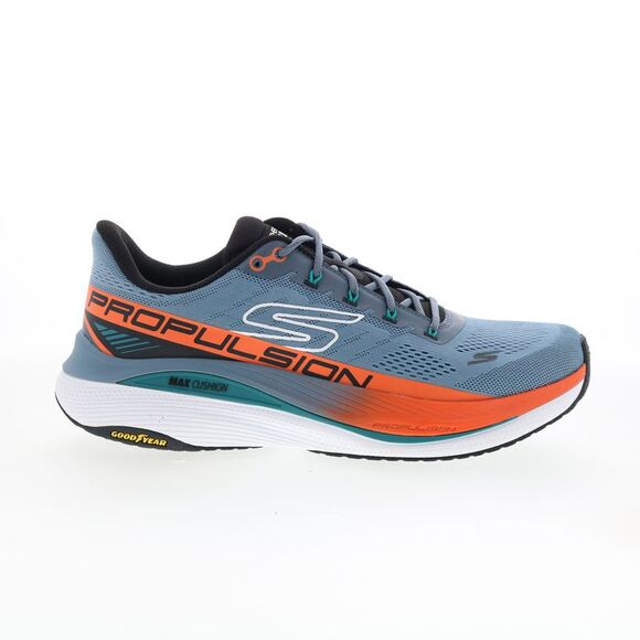 Skechers Mens Max Cushioning Propulsion Gray Shoes (NWT)